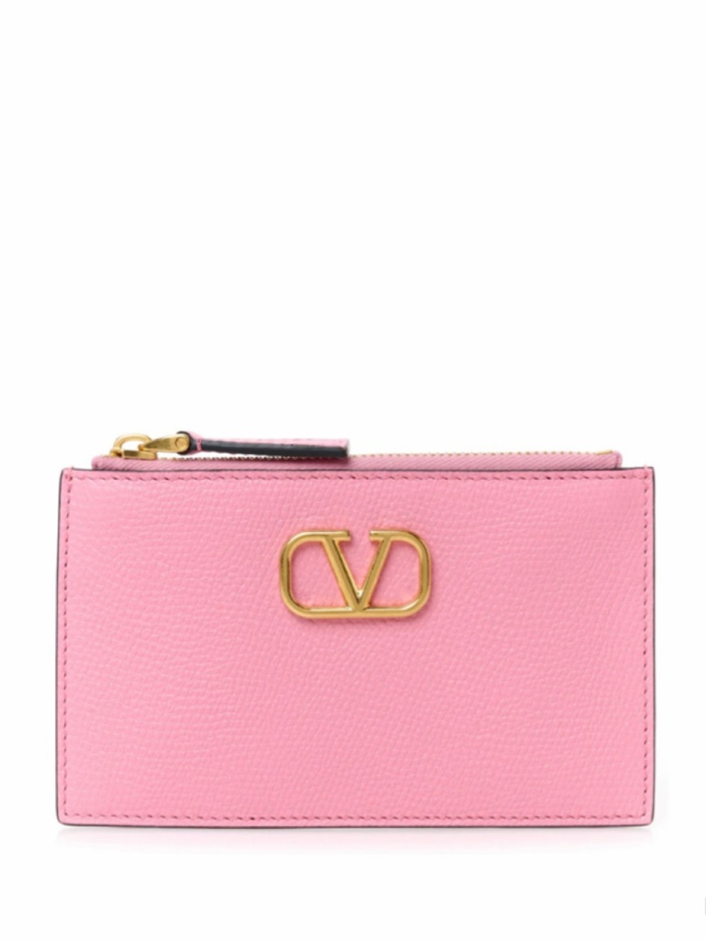 Authentic Valentino Garavani Card Holder Pink